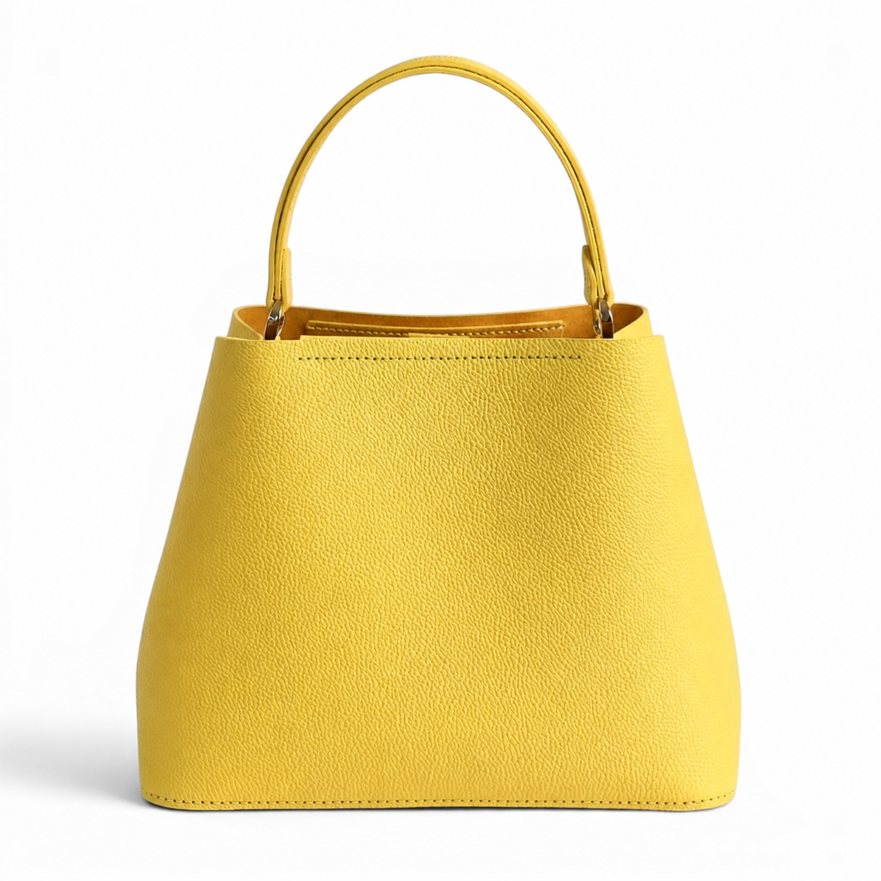 Alex Bloom leather handbag back