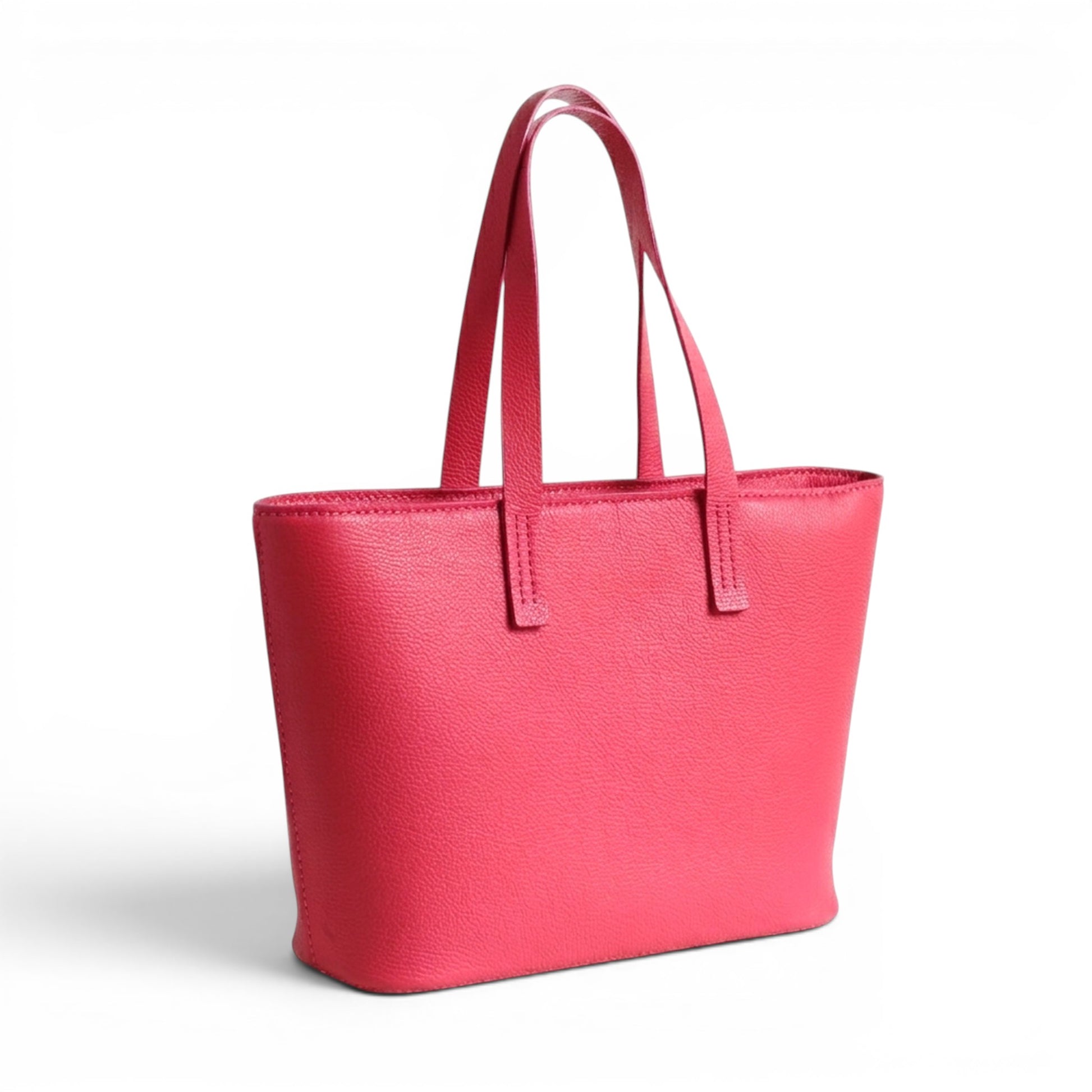 Coral Leather shoulder bag
