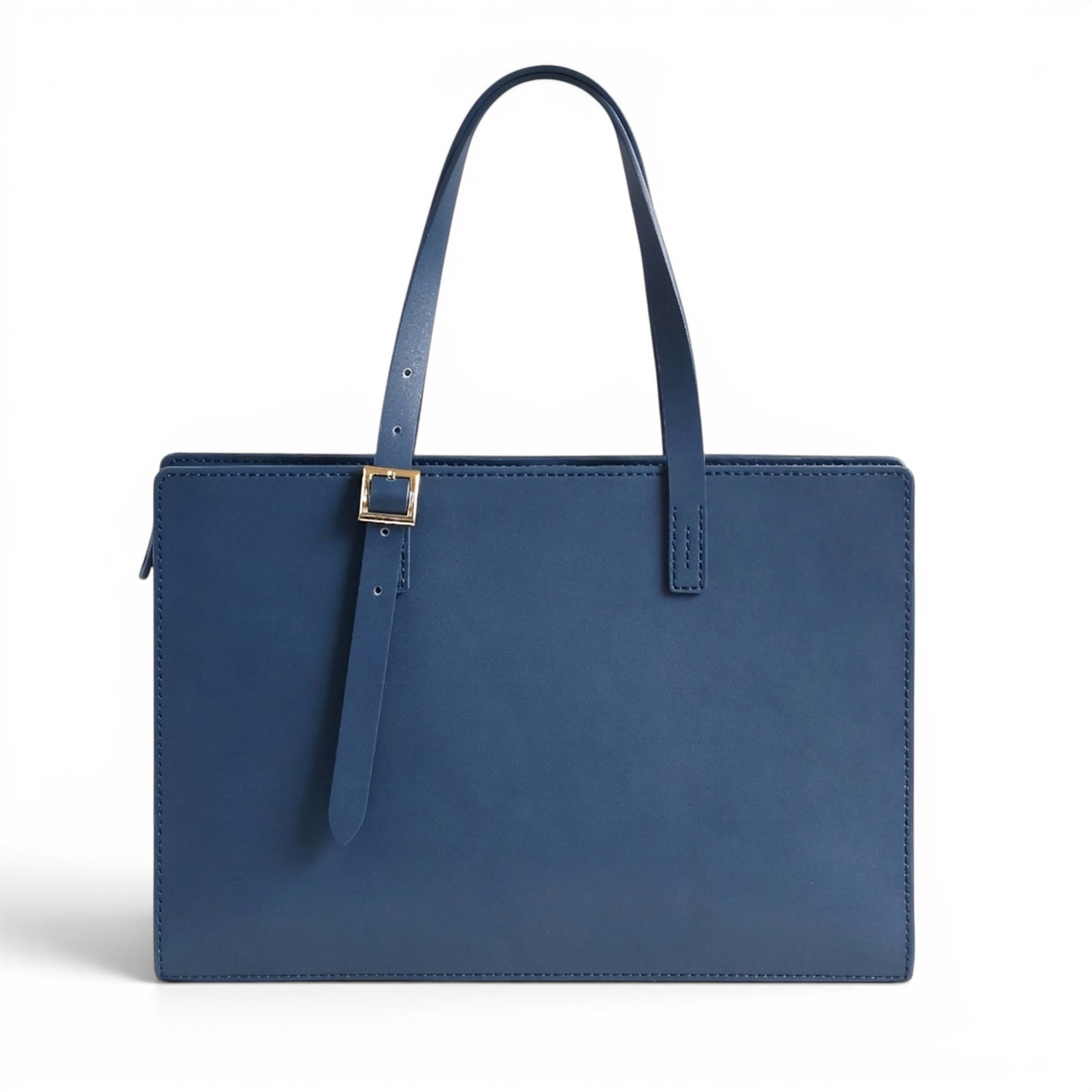 Blue Leather shoulder handbag 