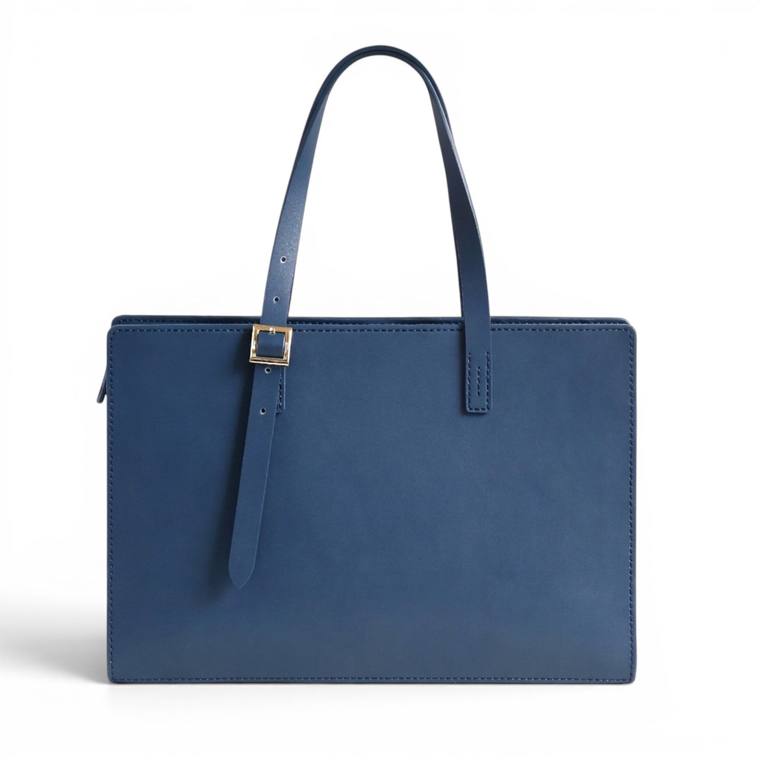 Blue Leather shoulder handbag 